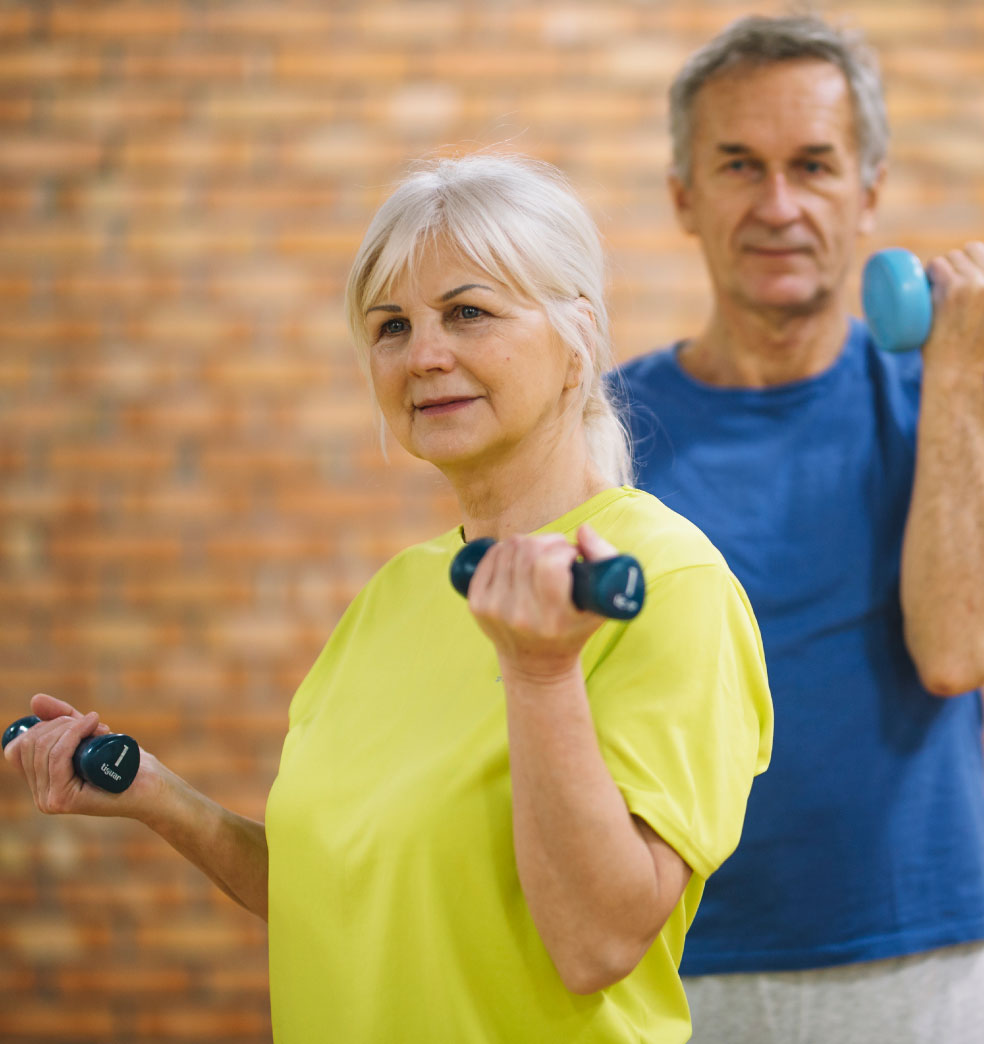 Entrenamiento con pesas para la longevidad y calidad de vida