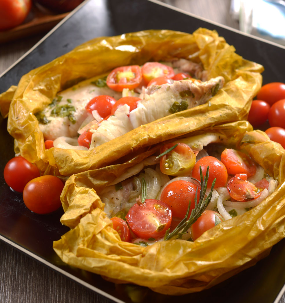 Tilapia en papillote
