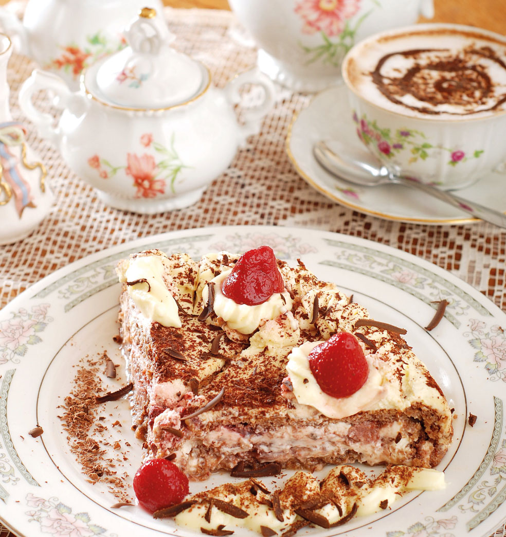 Tiramisú casero y light